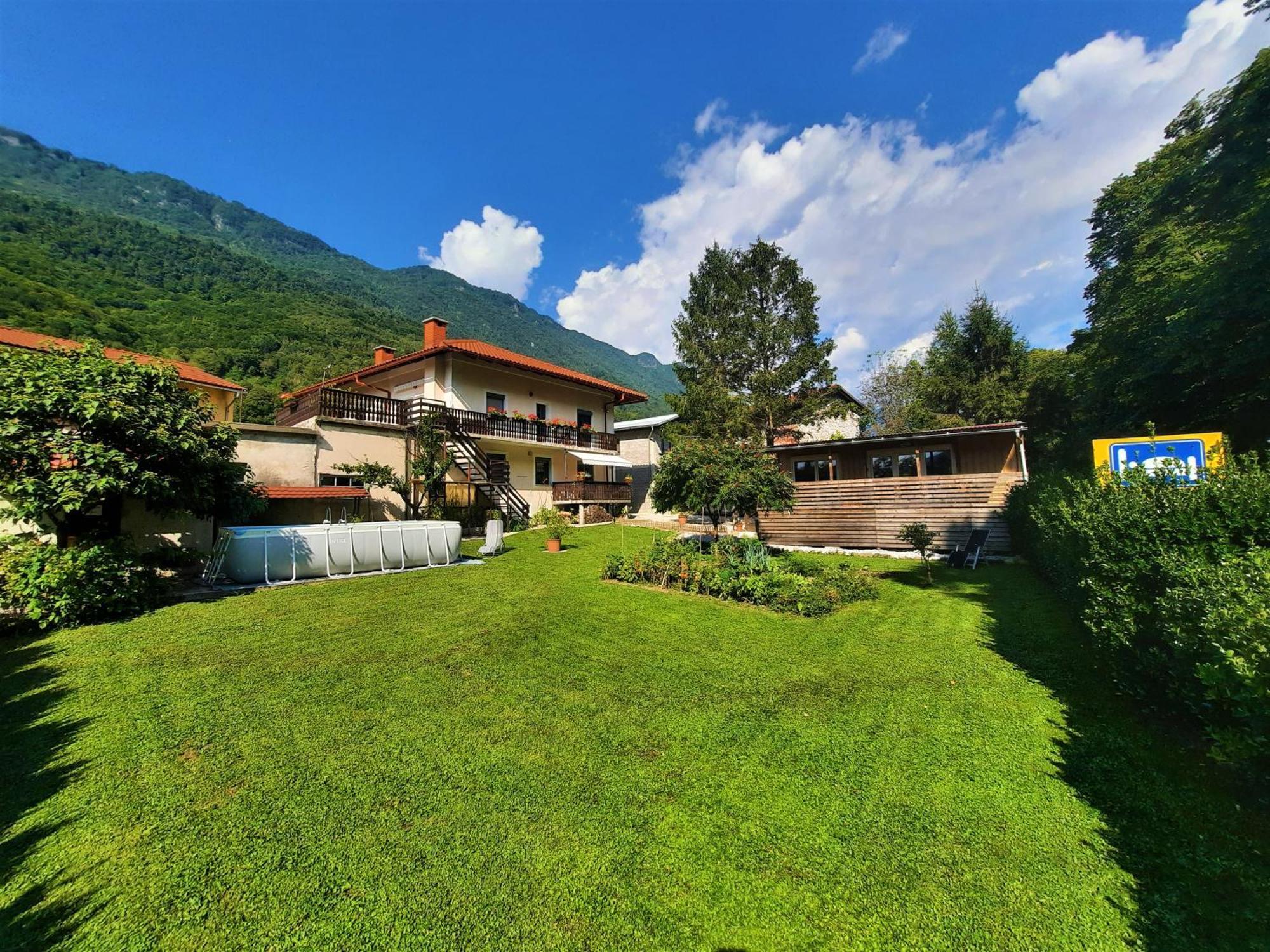Chalet And Apartment Zonir With Sauna Kobarid Zewnętrze zdjęcie